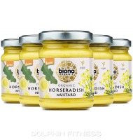 Biona Organic Horseradish Mustard