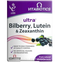 Vitabiotics Ultra Bilberry, Lutein & Zeaxanthin