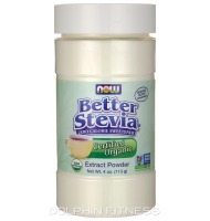NOW Organic Better Stevia Extract Powder