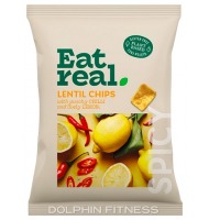 Eat Real Lentil Chips Chilli & Lemon