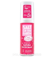 Salt Of the Earth Rock Chick Sweet Strawberry Natural Deodorant Spray for Girls